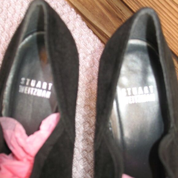 NWOB Black Suede Booties - Picture 5 of 9